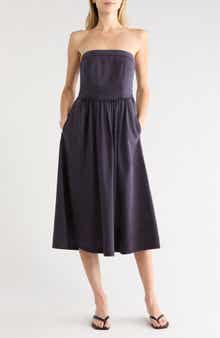 Donna Strapless Day Dress