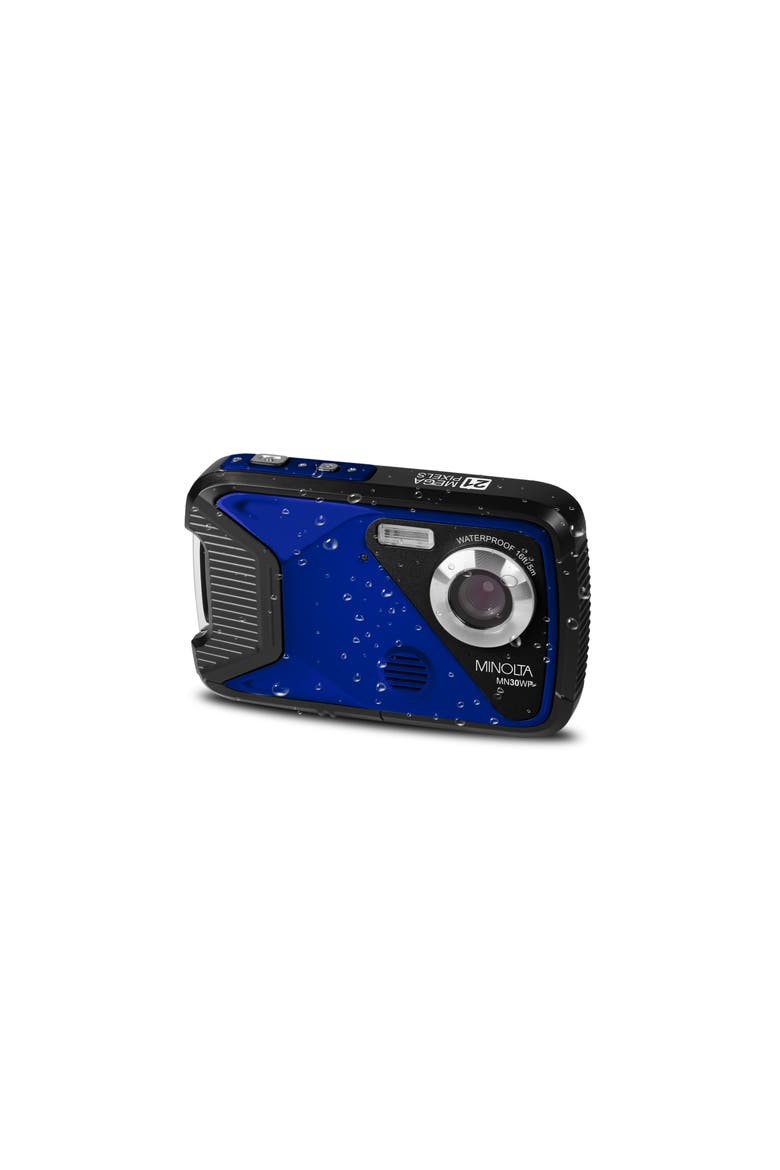 MN30WP 21MP / 1080P HD Waterproof Digital Camera, Alternate, color, BLUE