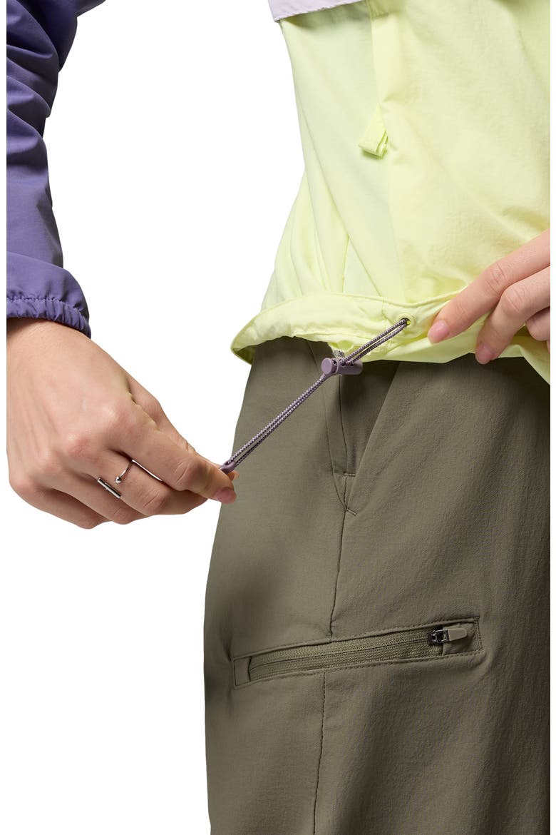 Spire Valley Water Repellent Windbreaker, Alternate, color, CITRON HAZE/ LAVENDER PEARL