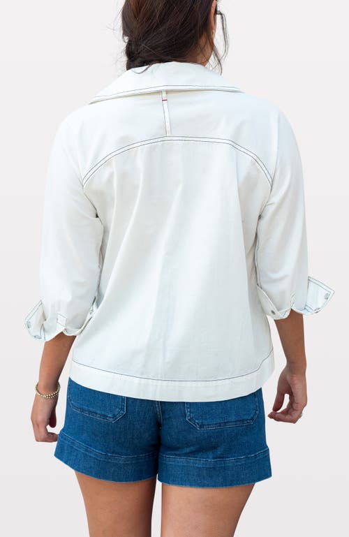 Voyageur By Mersea Poppy Popover Top