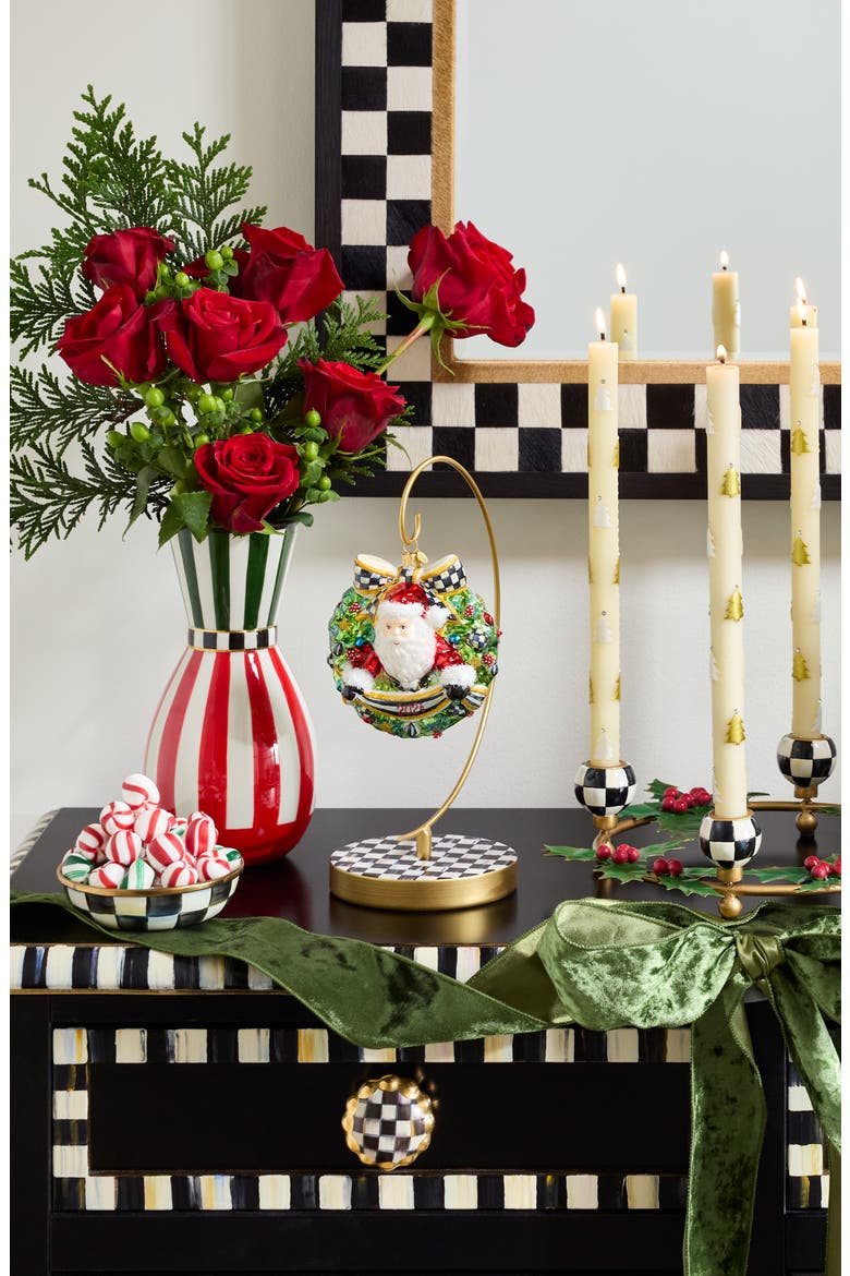 Classic Courtly Ornament Stand, Alternate, color, BLACK