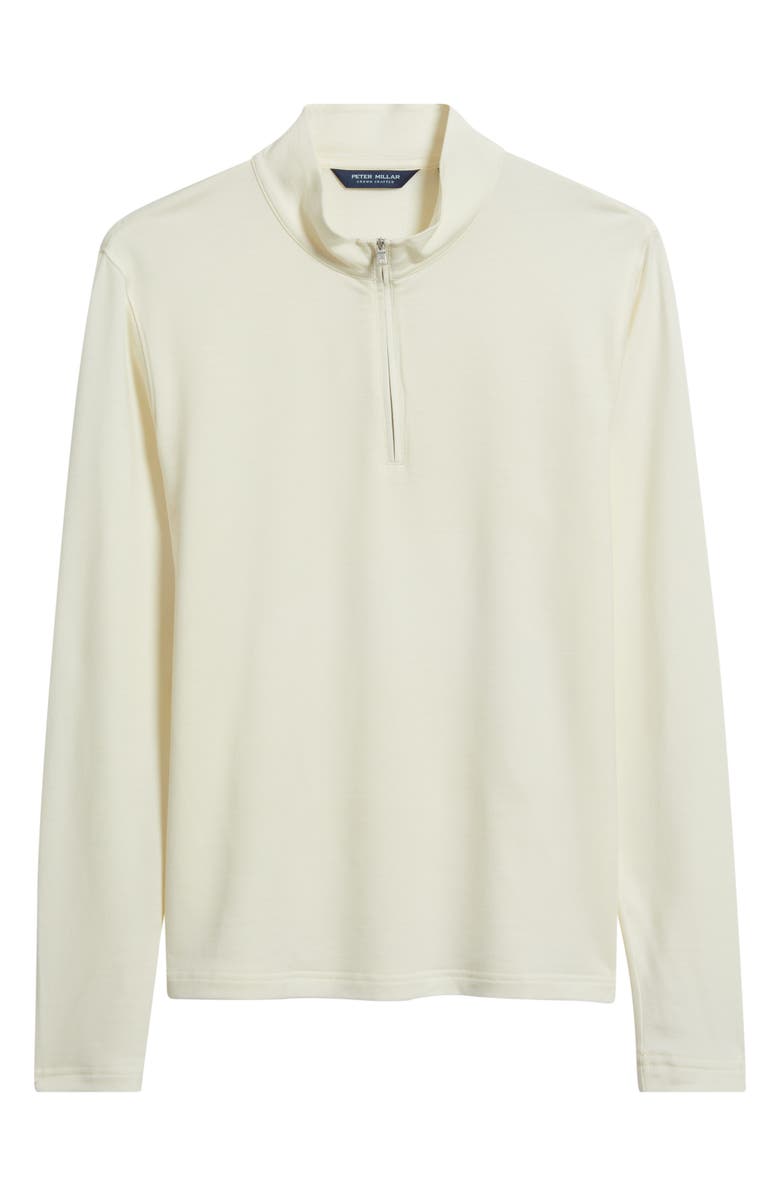 Peter Millar Crown Crafted Excursionist Flex Merino Wool Blend Quarter Zip, Main, color, 