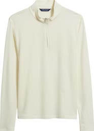 Peter Millar Crown Crafted Excursionist Flex Merino Wool Blend Quarter Zip