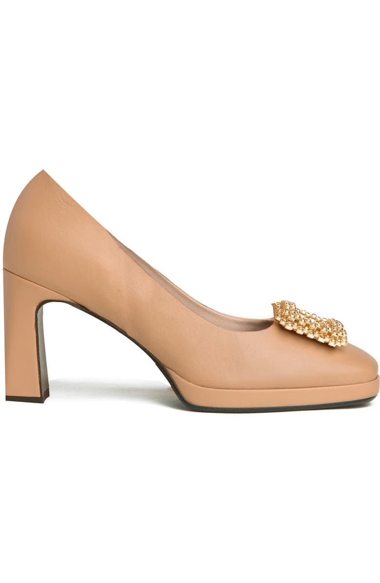 BEAUTIISOLES Clementine Platform Pump, Alternate, color, Beige