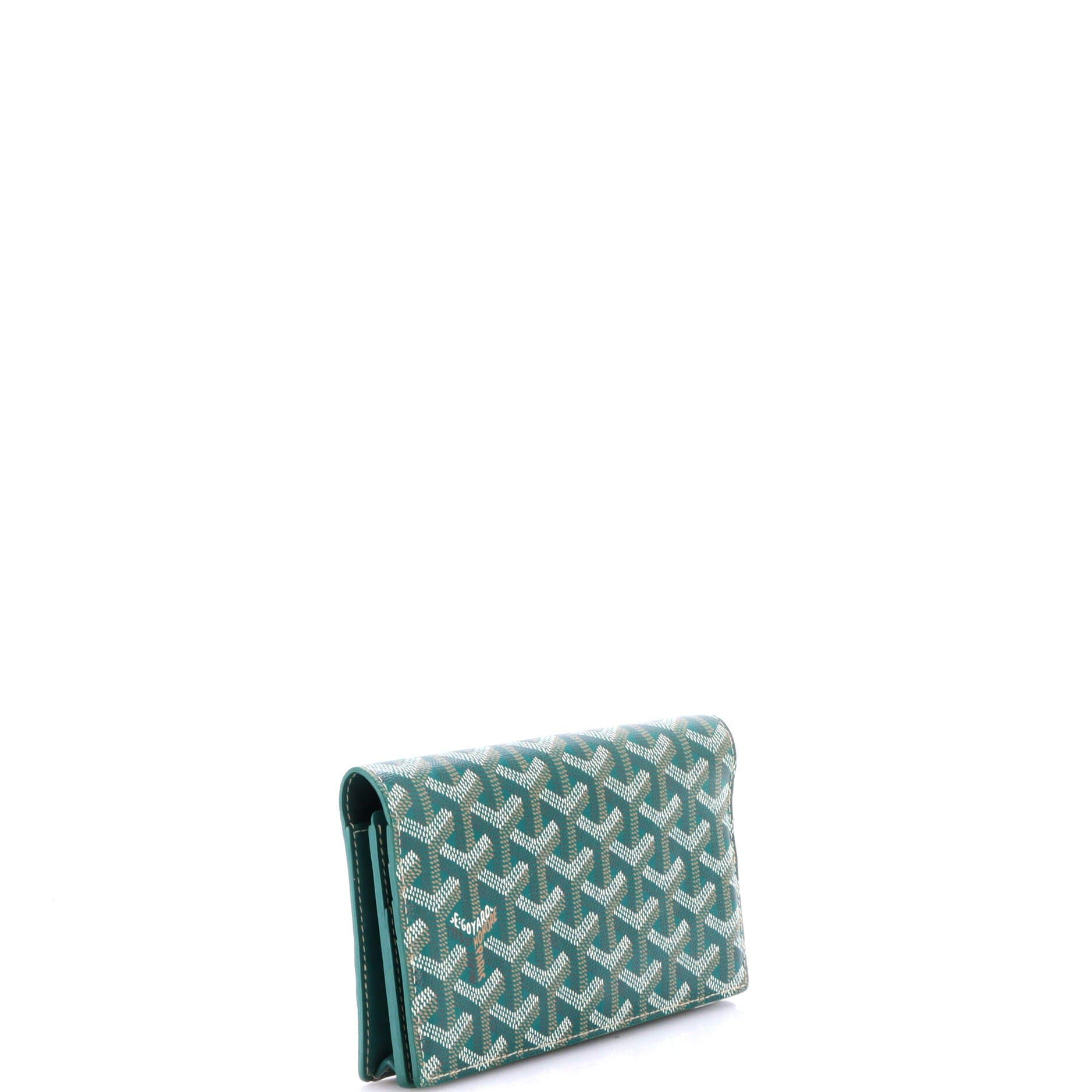 Pre-Owned Goyard Richelieu Wallet Coated Canvas Long, Alternate, color, 