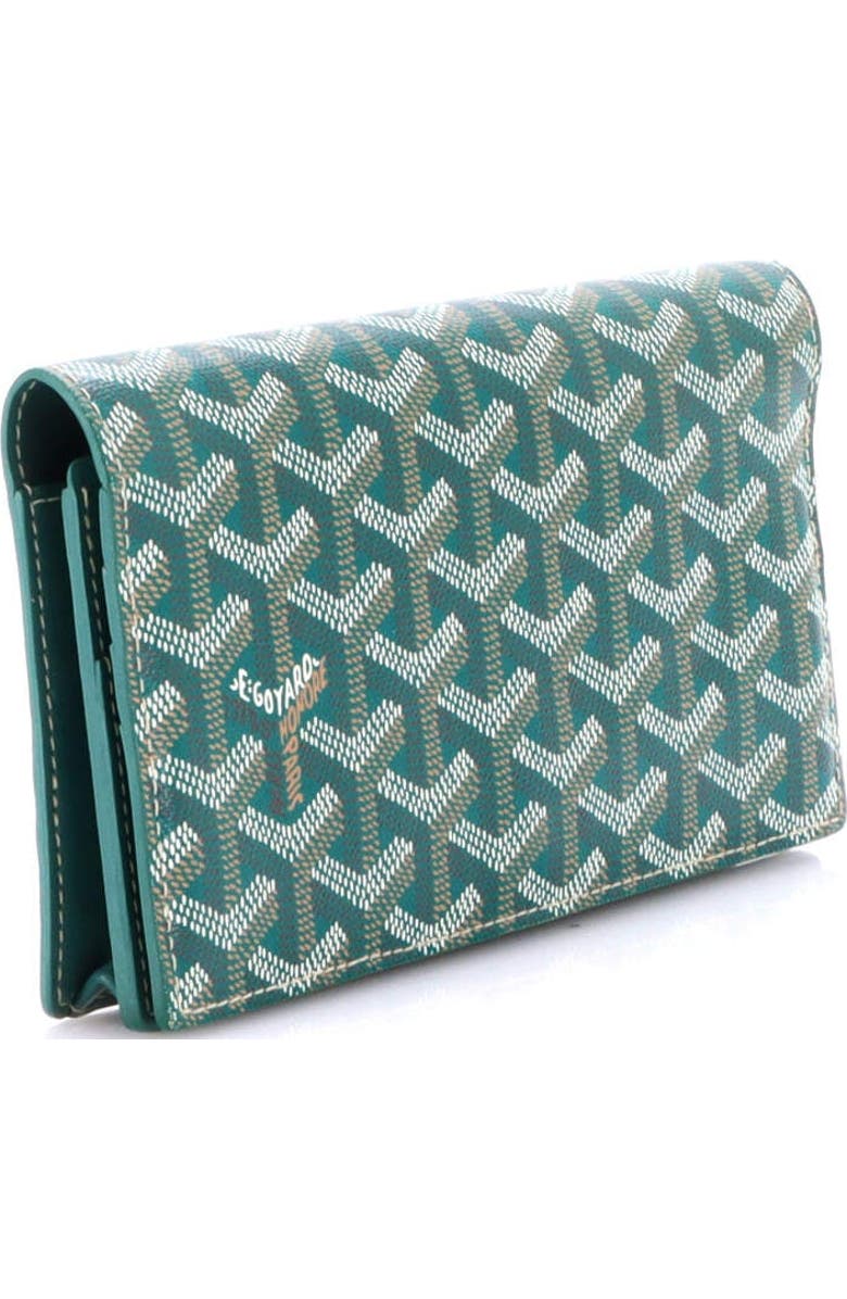 Pre-Owned Goyard Richelieu Wallet Coated Canvas Long, Alternate, color,