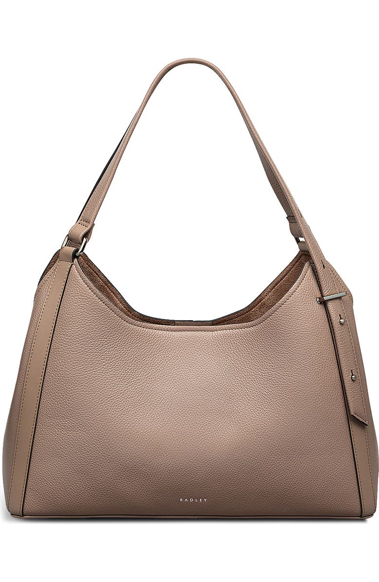 Radley Medium Clarendon Row Zip Crossbody Bag, Main, color, Latte