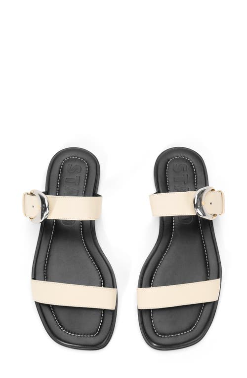 Staud Harlow Slide Sandal In Cream