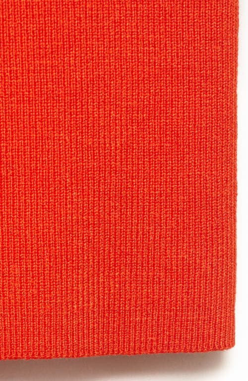 Mango Sleeveless Sweater In Orange