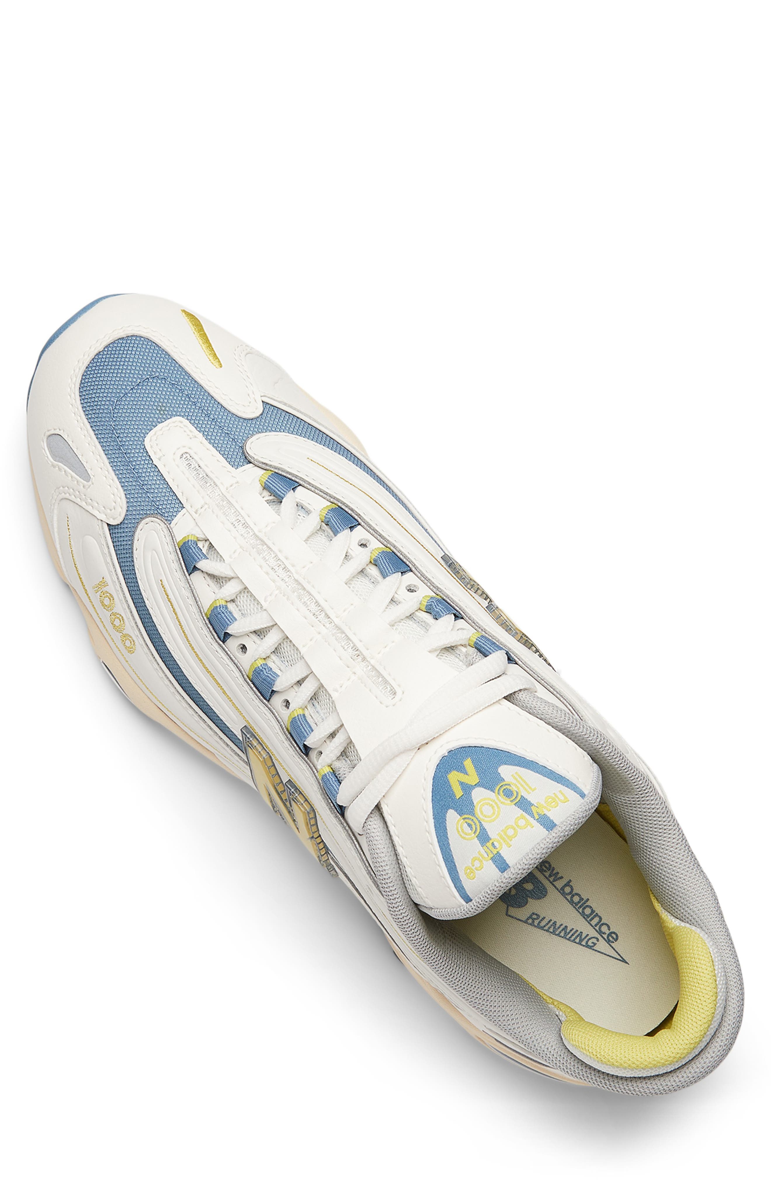 New Balance 1000 Sneaker, Alternate, color, Sea Salt/ Heron Blue