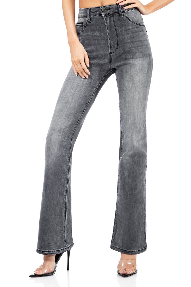 Huxley Baby Bootcut Jeans, Main, color, SHADOW GREY WASH