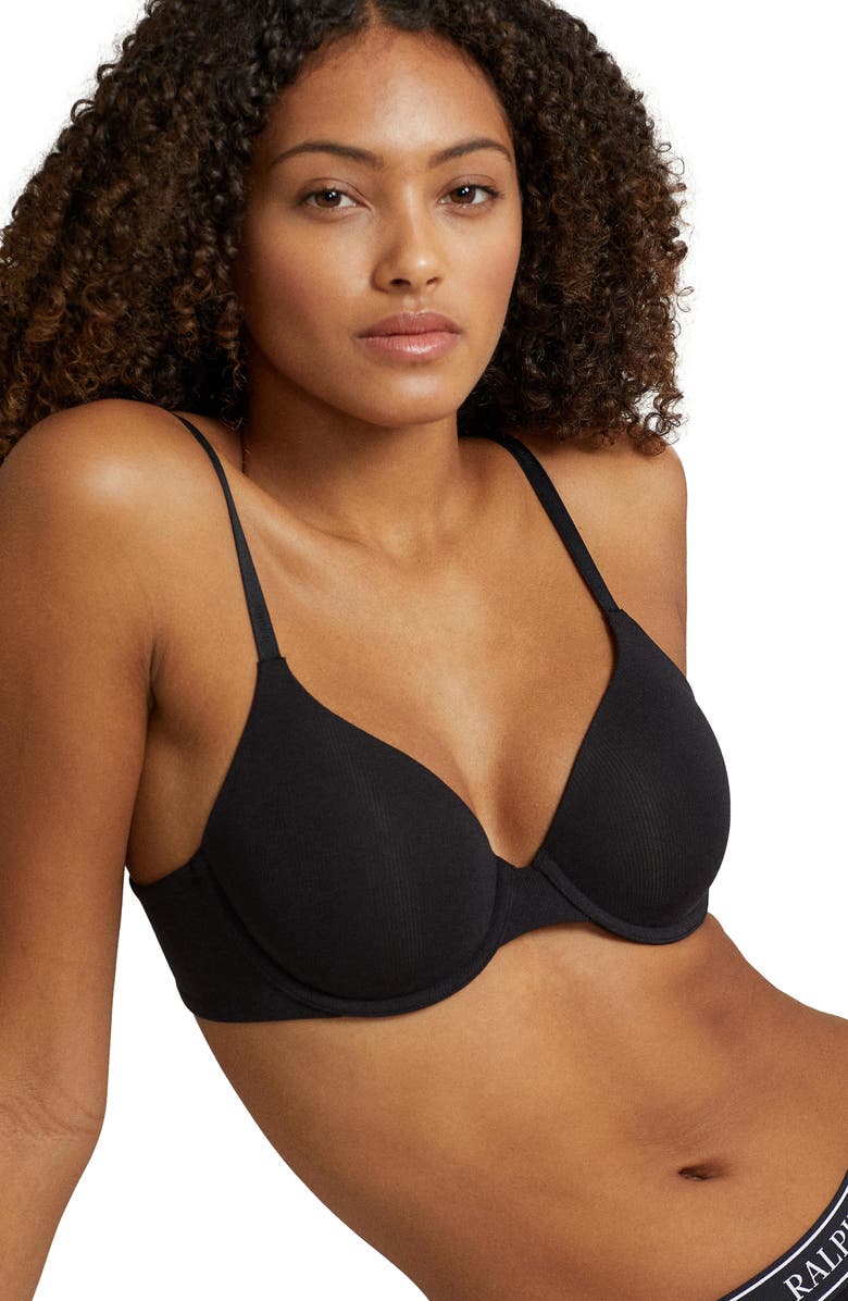 Polo Ralph Lauren Underwire T-Shirt Bra, Alternate, color,