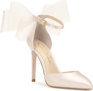 Jessica Simpson Phindies Ankle Strap Pointed Toe Pump
