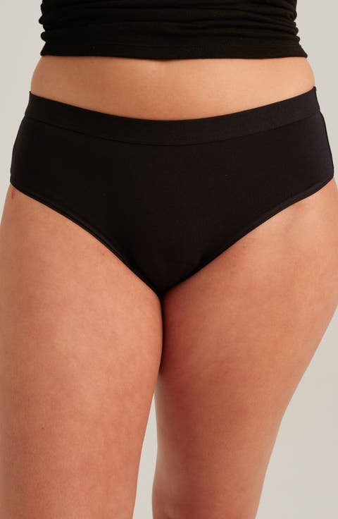 Leakproof Light Absorbency Stretch Cotton Briefs