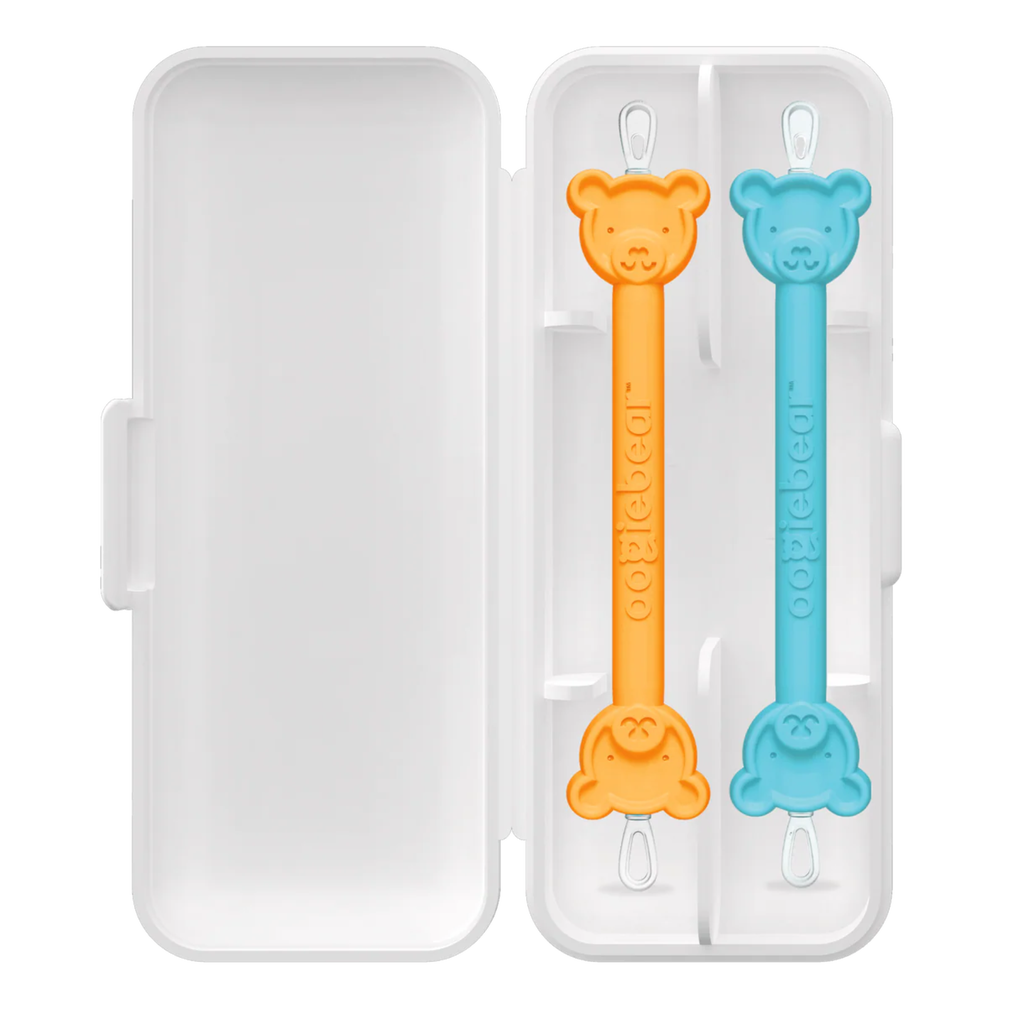 oogiebear Baby Nose & Ear Picker with Case - 2 Pack