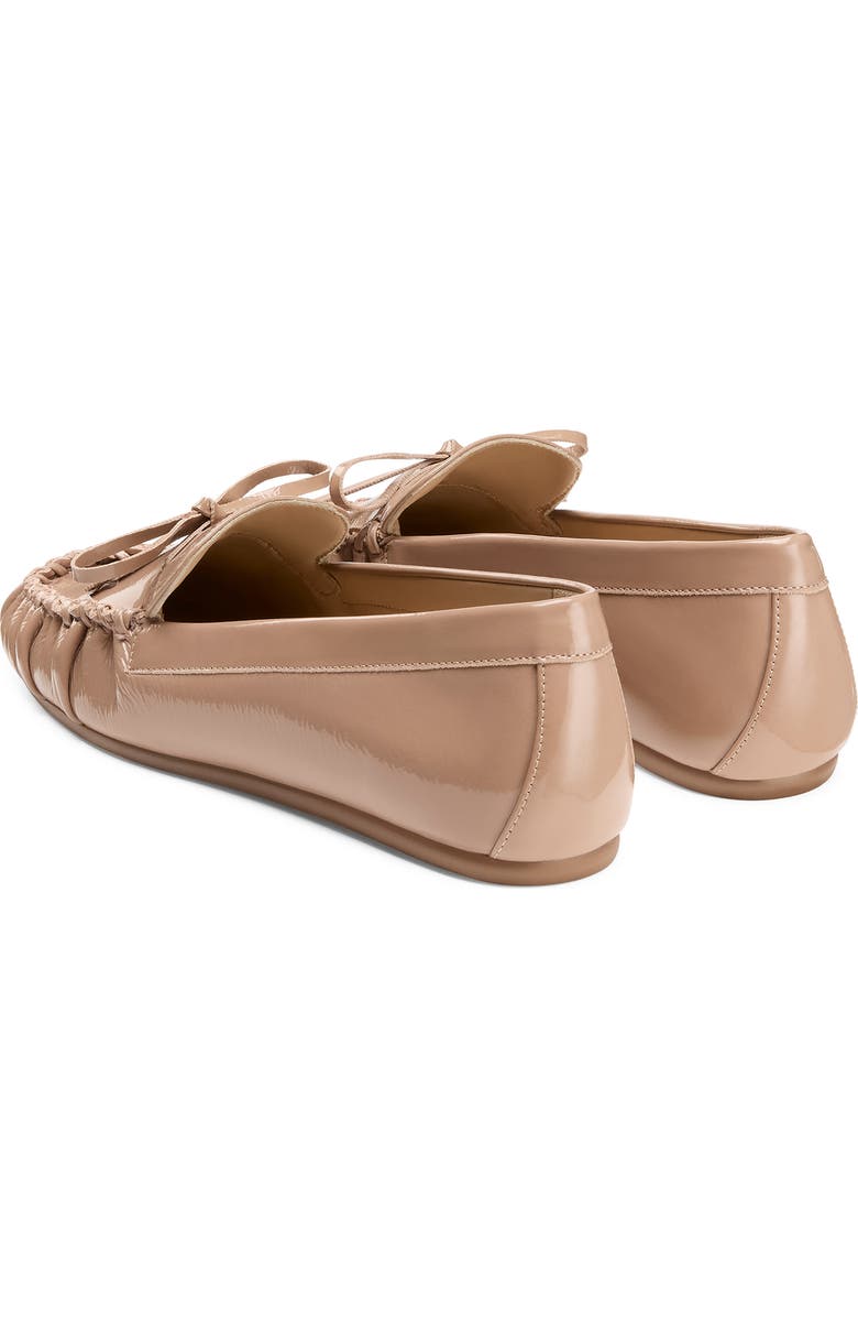 Stuart Weitzman Britt Bow Loafer, Alternate, color, Fawn