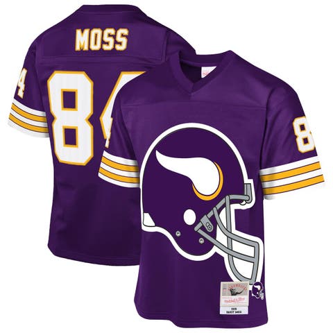 Youth Mitchell & Ness Randy Moss Purple Minnesota Vikings 1998 Throwback Fashion Jersey