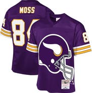 Mitchell & Ness Youth Mitchell & Ness Randy Moss Purple Minnesota Vikings 1998 Throwback Fashion Jersey