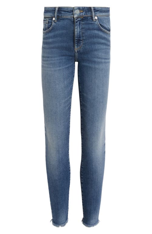 ALLSAINTS ALLSAINTS MILLER PUSHUP RAW HEM SKINNY JEANS