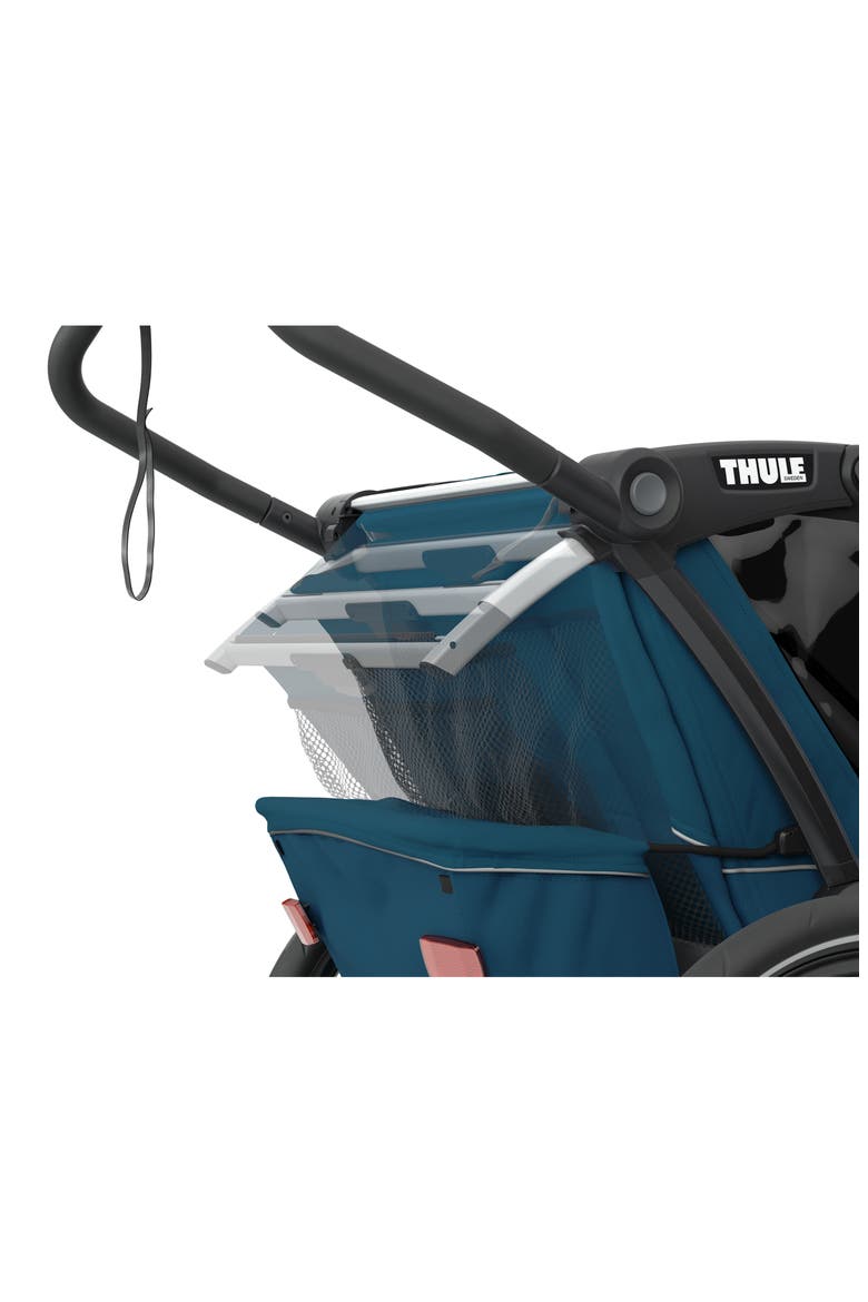 Chariot Cross 1 Multisport Cycle Trailer/Stroller, Alternate, color, MAJOLICA BLUE