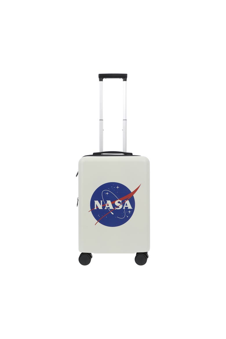 NASA 22.5" CARRY-ON LUGGAGE, Alternate, color, WHITE