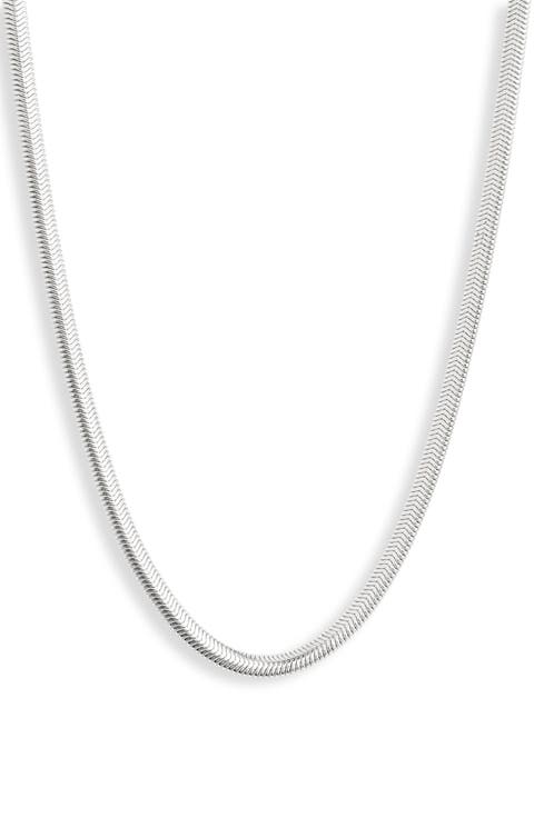 Herringbone Chain Necklace