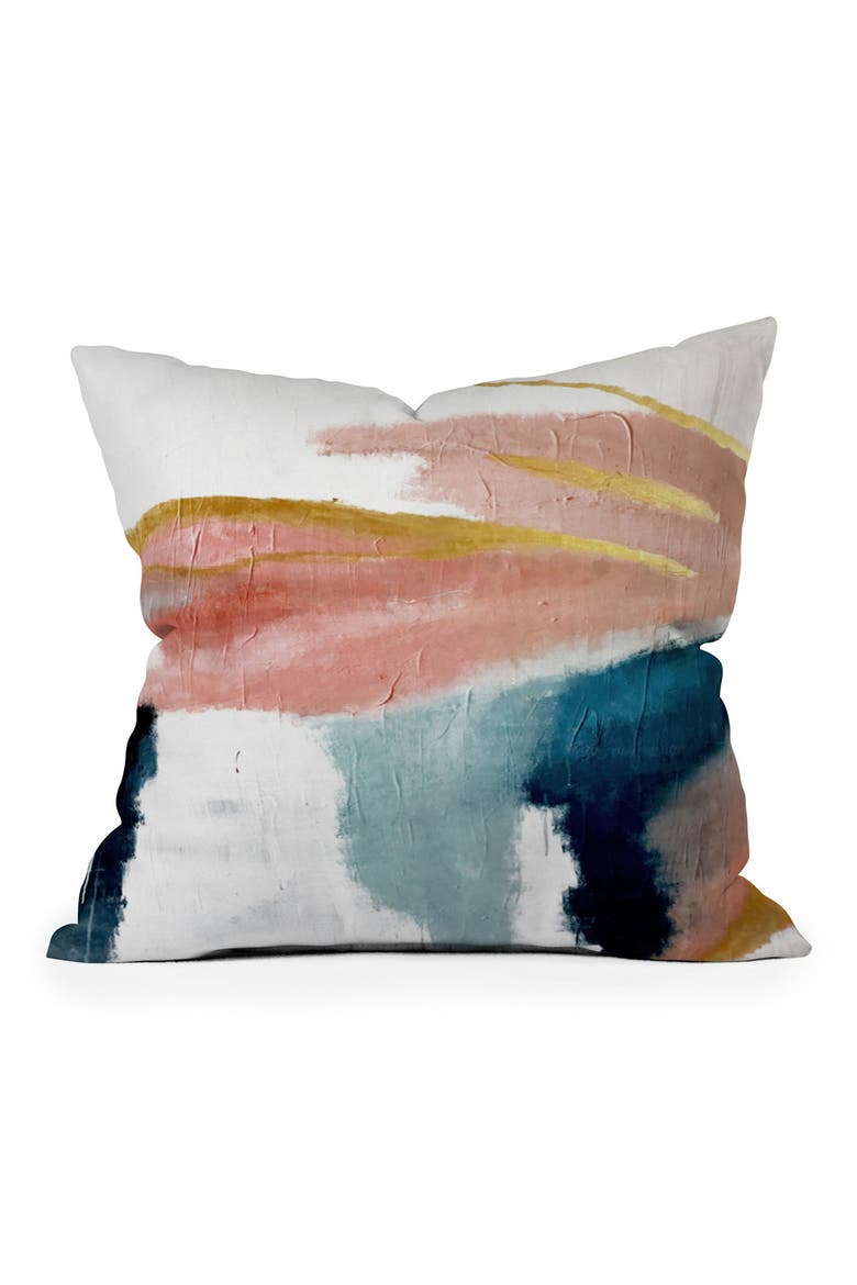 Alyssa Hamilton Art Exhale Throw Pillow, Main, color, MULTI