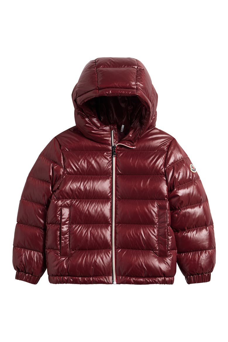 Kid's Aubert Hooded Down Puffer Jacket, Main, color, RED