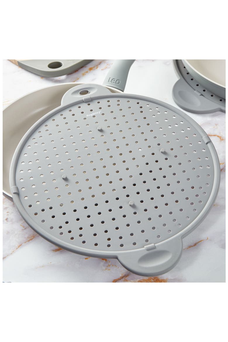2-Pack Assorted Silicone Splatter Screens, Alternate, color, GREY