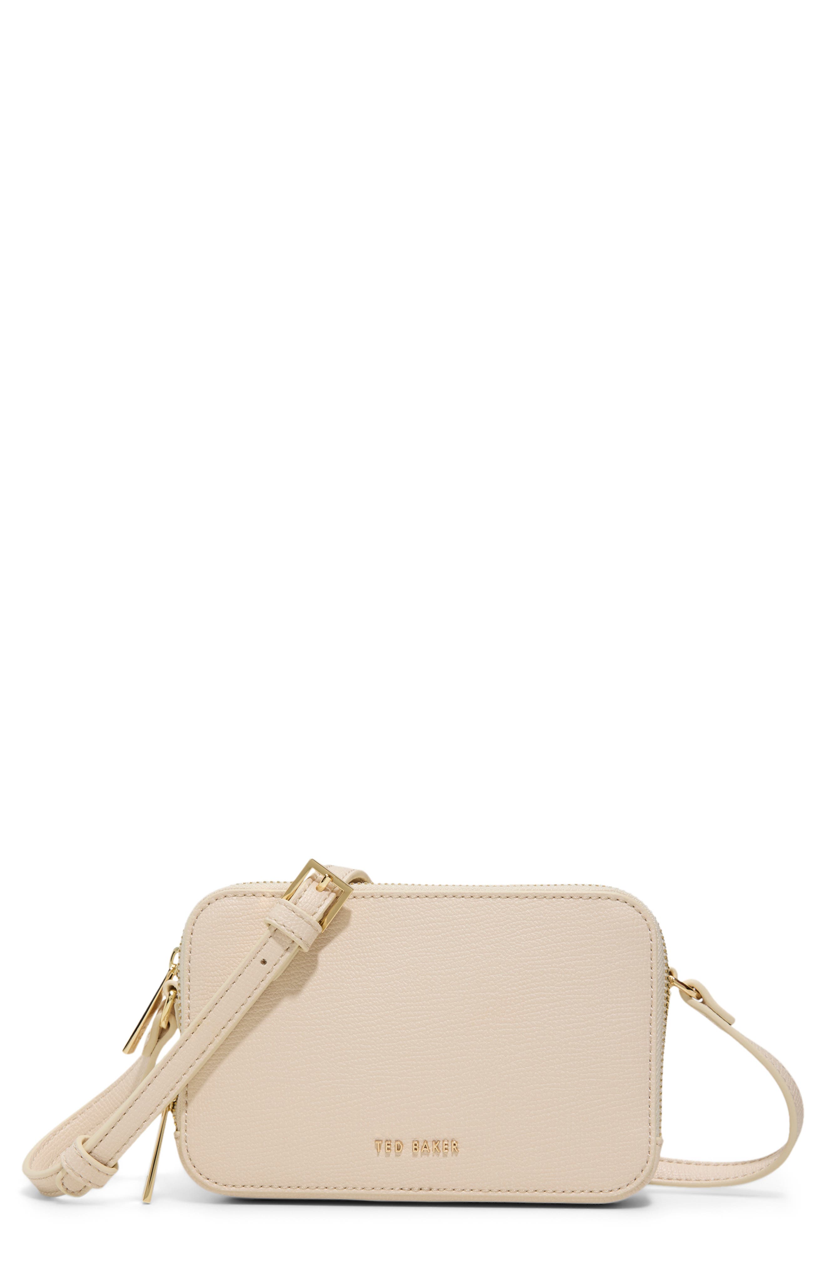 Ted Baker Stina Crossbody Bag, Main, color, Ice
