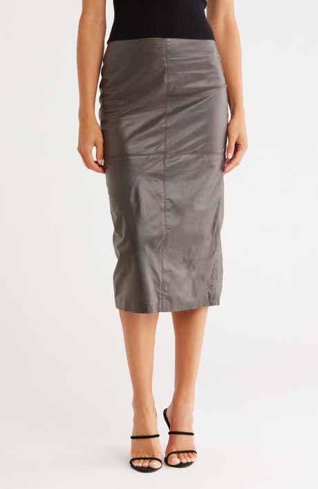 TWP Lola Leather Pencil Skirt