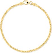 Bony Levy 14K Gold Wheat Chain Bracelet
