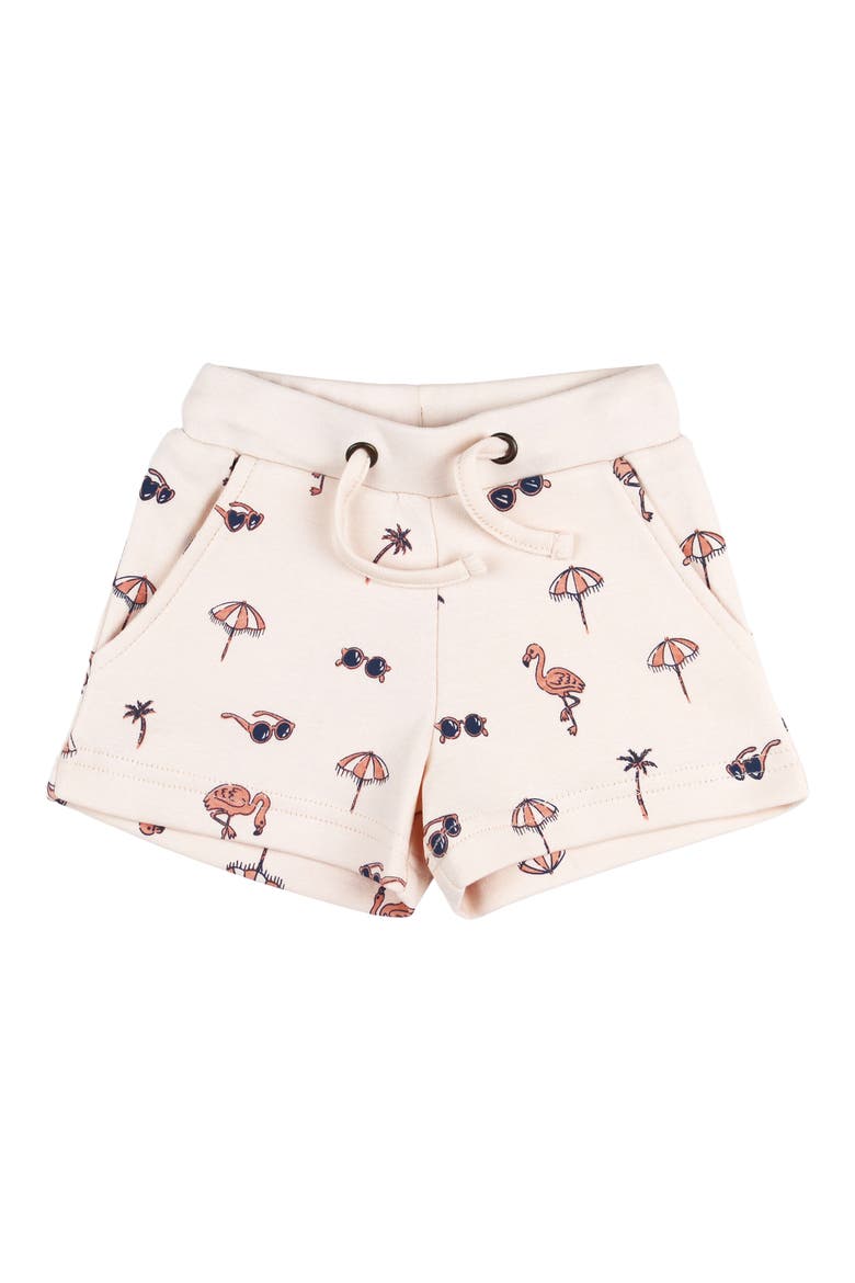 Organic Cotton Shorts, Main, color, FLAMINGO