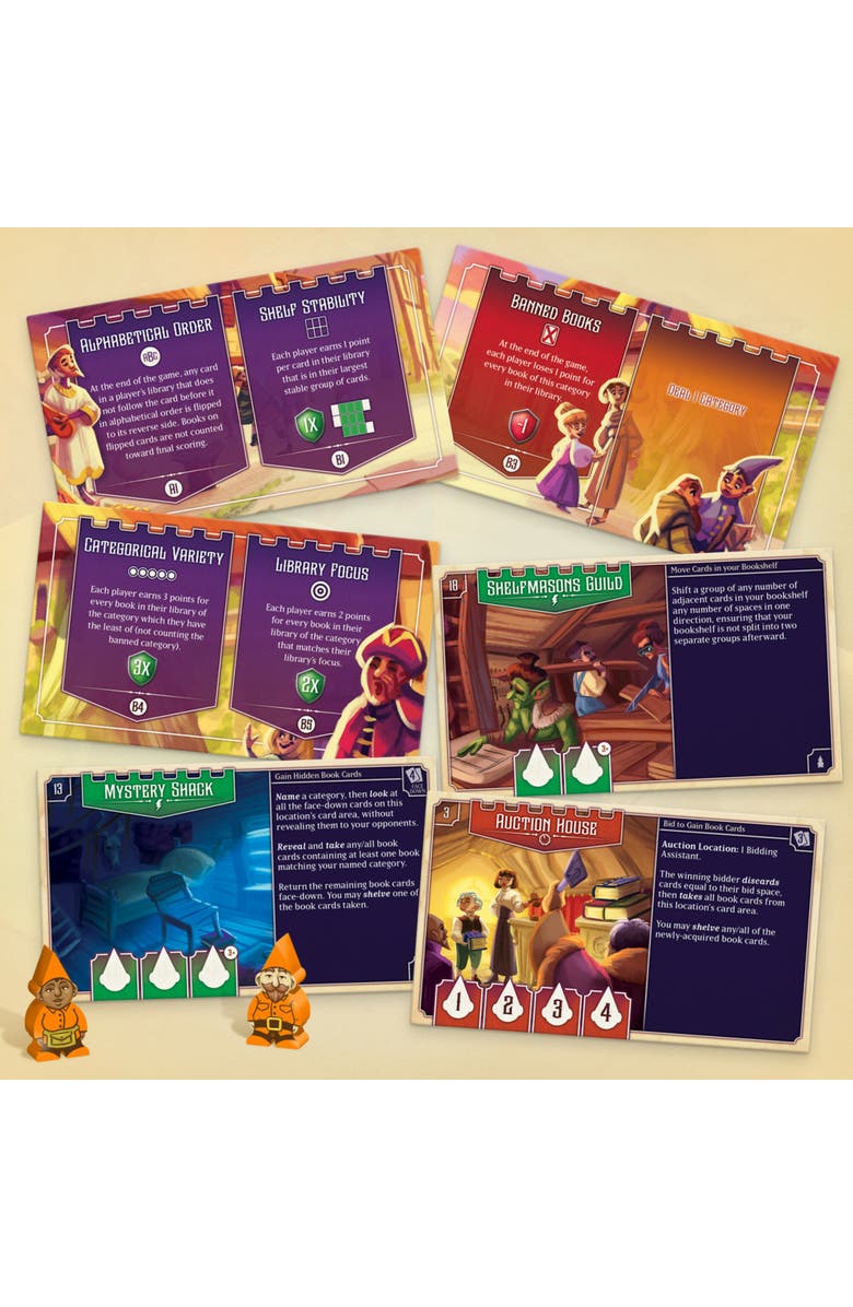 Renegade Game Studios Ex Libris Second Edition Ages, Alternate, color,