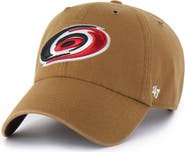CARHARTT X 47 Men's Carhartt x '47 Brown Carolina Hurricanes Clean Up Adjustable Hat