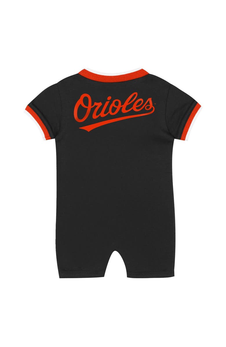 Outerstuff Infant Outerstuff Black Baltimore Orioles Pinch Coverall, Alternate, color, Black