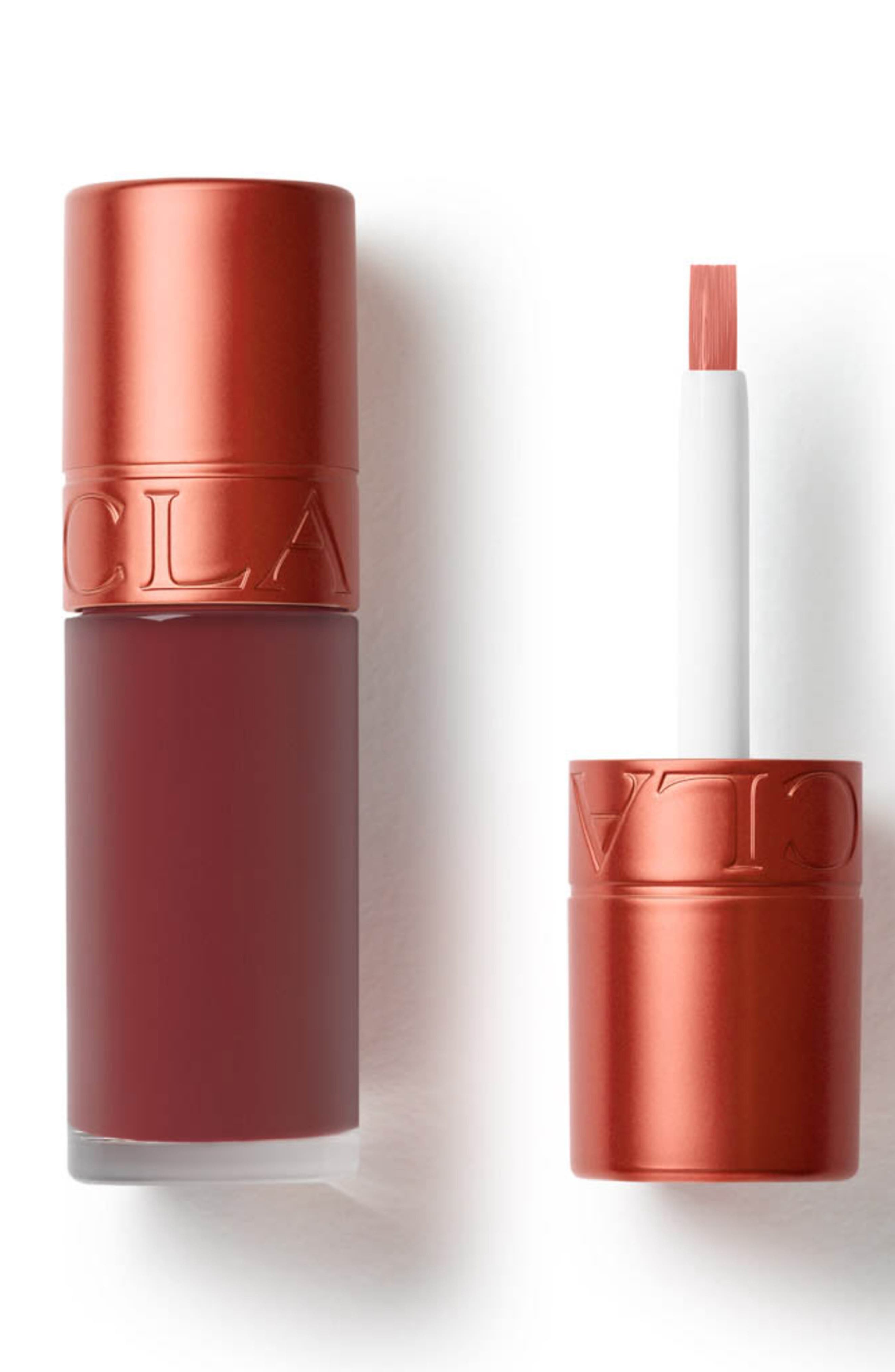 Clarins Hydrating Water Lip Stain Kiss-Proof & Matte Finish in Nude Water at Nordstrom