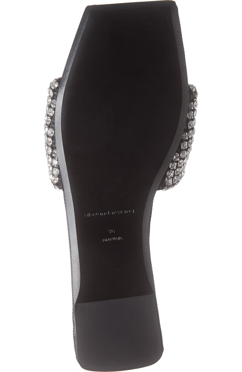 Alexander Wang Anya Crystal Slide Sandal, Alternate, color,