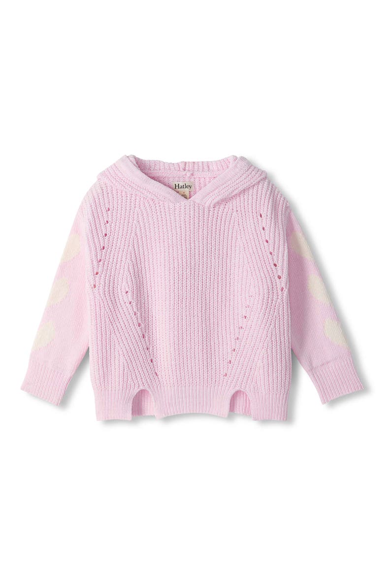 Kids' Ballerina Chenille Pullover Sweater, Main, color, PINK