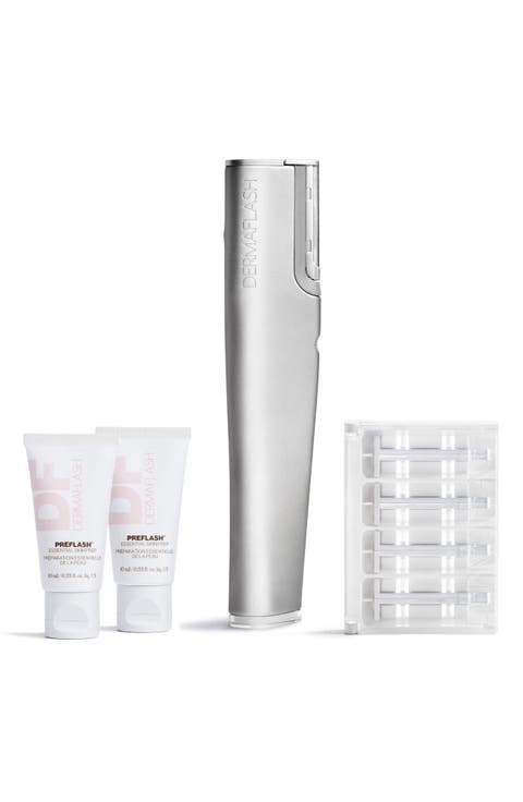 LUXE+ Sonic Dermaplaning + Peach Fuzz Removal Complete Anti-Aging Exfoliation Set (Nordstrom Exclusive) $199 Value