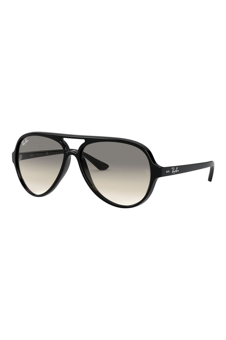Cats 5000 59mm Gradient Aviator Sunglasses, Alternate, color, GRADIENT SMOKE