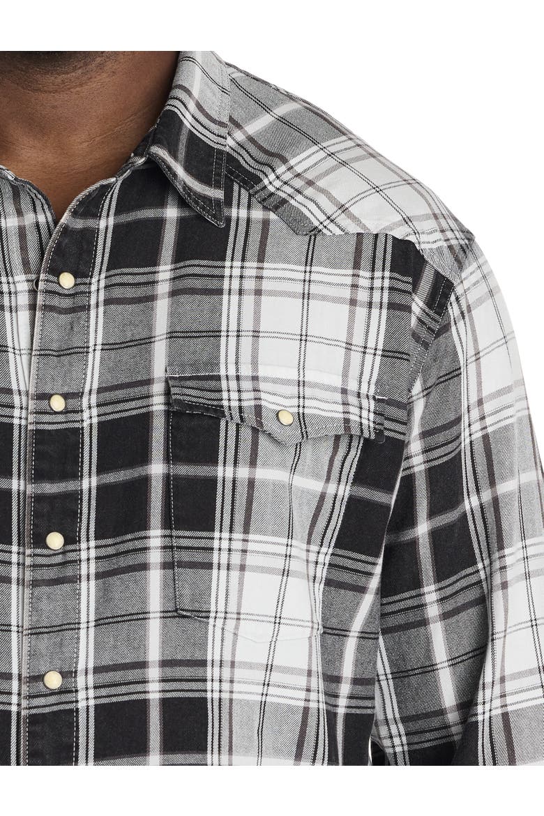 Big & Tall Masa Western Sport Shirt, Alternate, color, CREAM MULTI