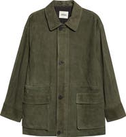 ARMA Maeve Lambskin Suede Field Jacket