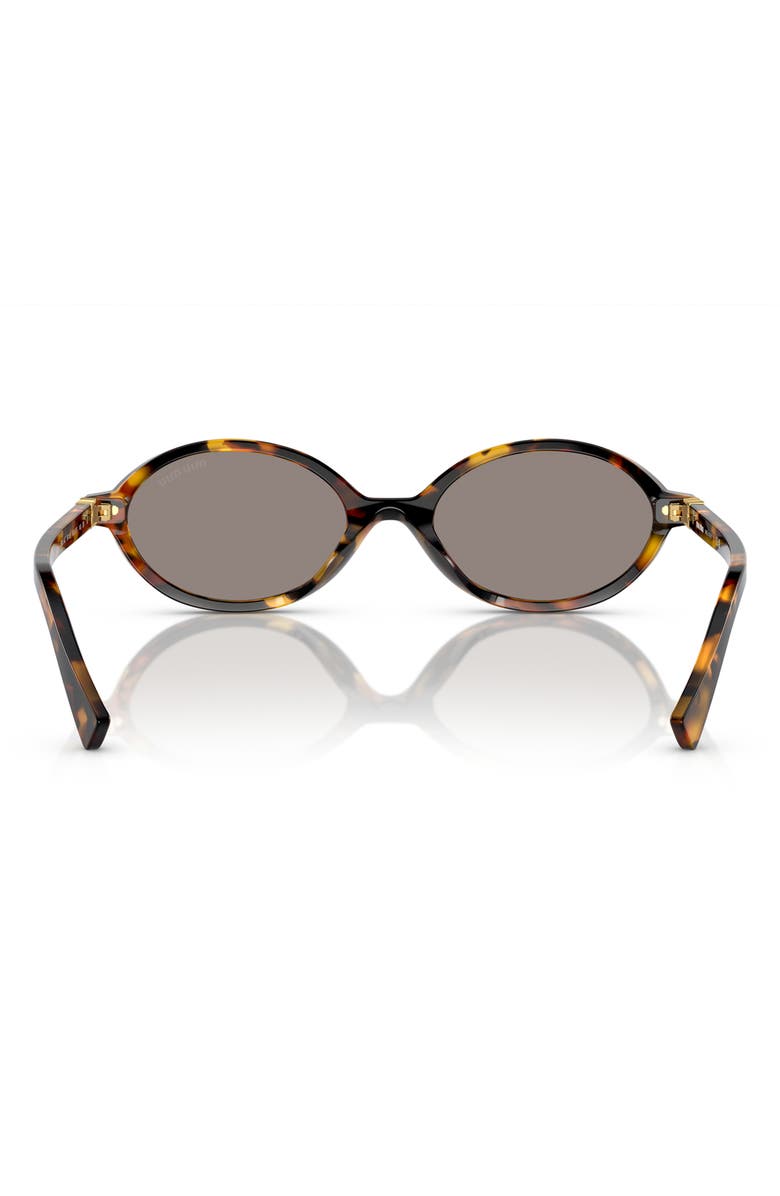 Miu Miu 50mm Oval Sunglasses, Alternate, color, 