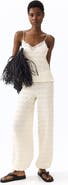 H&M Textured Jersey Balloon Trousers