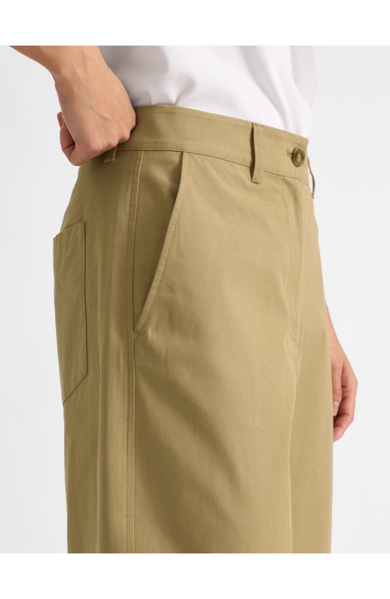 Albaray Cropped Barrel Trousers, Alternate, color, Stone