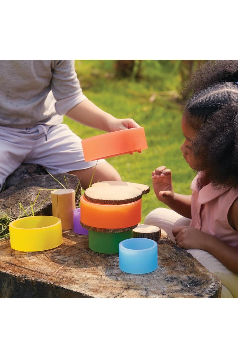 Discovery Circles - Rainbow - 6 Pieces, Alternate, color, Multicolored