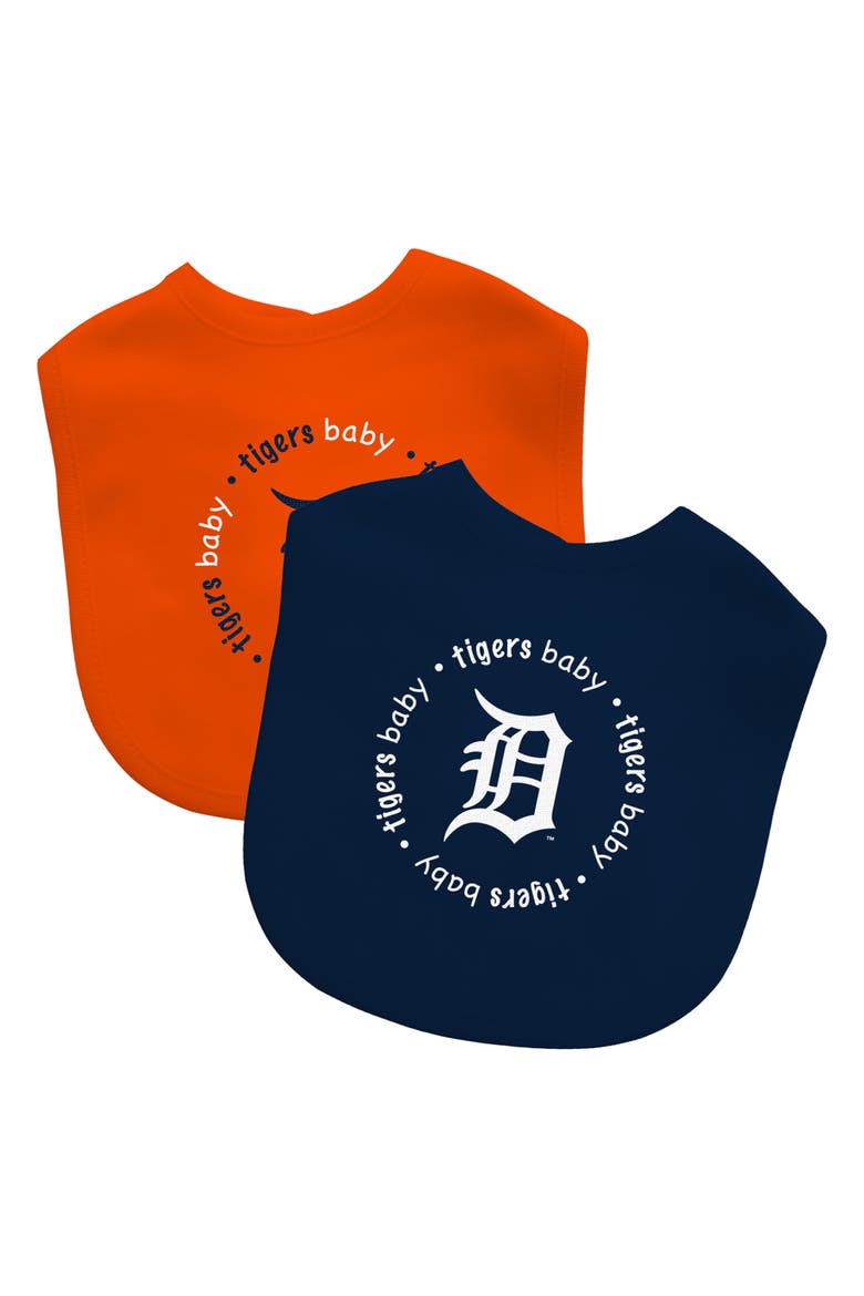 Detroit Tigers - Baby Bibs 2-Pack, Main, color, Navy