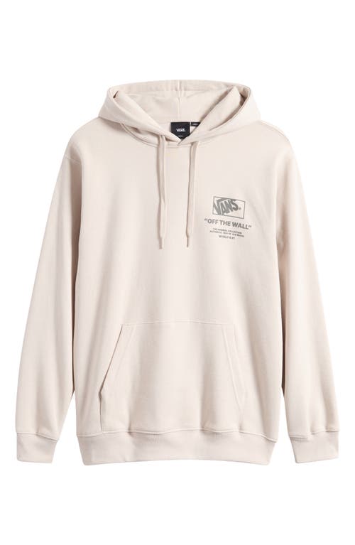 Vans Stockpile Logo Graphic Hoodie In Neutral