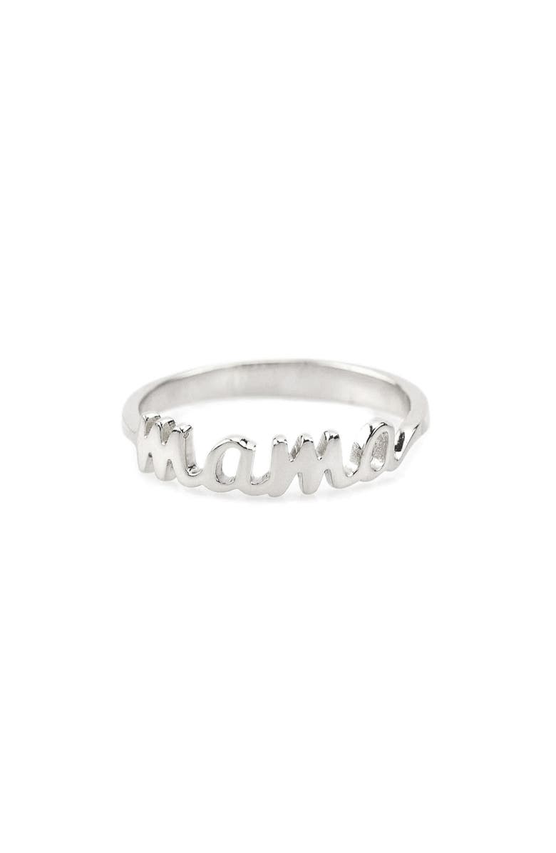 Kris Nations Mama Script Ring, Main, color, 